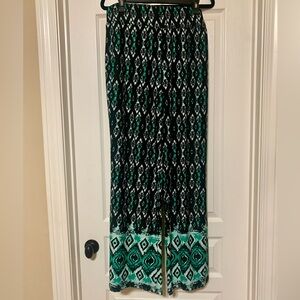 Stretchy Wide Leg Pants